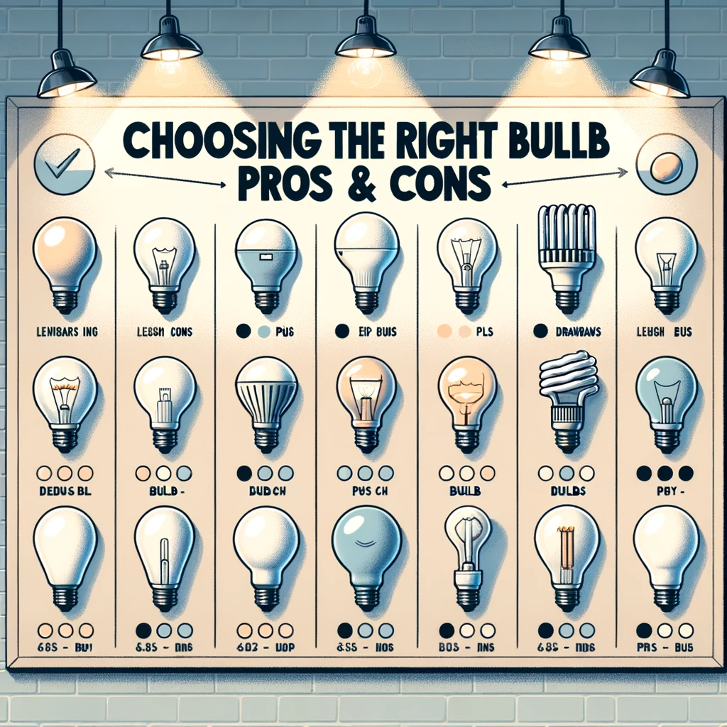 The Pros & Cons Of Different Lighting Bulbs